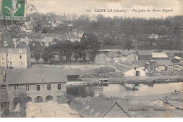 50 . N°106097 . Saint Lo .vue Prise Des Beaux Regards .usine . - Saint Lo