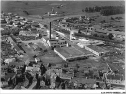 CAR-AANP1-50 CPSM-0004 - CARETAN - Les Usines Du Lait Gloria Vue Du Ciel - 15x10cm - Carentan