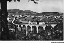 CAR-AAJP3-42-0233 - PELUSSIN - Le Viaduc Et Le Village - Pelussin