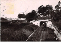 47 .n° 204598.agen.la Ligne Bordeaux-sète.pont Canal.train. Cpsm - 15 X 10.5 Cm. - Agen