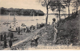 44 - N°111246 - à Identifier - Les Bords De L'Erdre Un Jour De Régates - Départ Des Bateaux De 6"50 - Autres & Non Classés