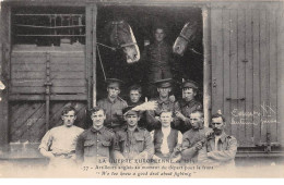 44 .n° 109833 . Nantes . Artilleurs Anglais Au Momrnt Du Depart Pour Le Front . Guerre Europeenne 1914 . - Nantes