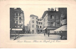 42. N° 103475 .saint Etienne .coiffeur .cafe .place Du Peuple Et La Cour . - Saint Etienne