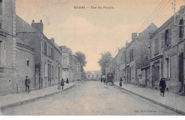 49 .n° 108542 . Cholet . Rue Du Paradis .attelage . - Cholet