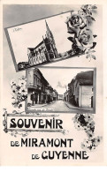 47 .n° 108528 . Miramont De Guyenne . Souvenir .vue D Ensemble . - Andere & Zonder Classificatie