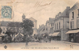 41 - SELLES SUR CHER - SAN30551 - Place Du Marché - Selles Sur Cher