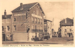 43 - Loudes - SAN21737 - Route Du Puy - Arrivée De L'Autobus - Sonstige & Ohne Zuordnung