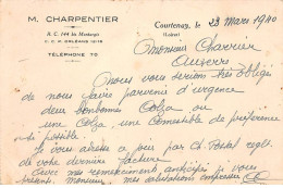 45 - N°78634 - ORLEANS - M. Charpentier - Carte Publicitaire - Orleans