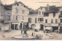 47 - Villeneuve Sur Lot - SAN20577 - La Place Du Marché - Villeneuve Sur Lot