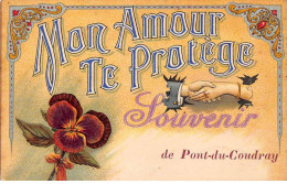 44 - PONT DU COUDRAY - SAN27921 - Mon Amour Te Protège - Souvenir De Pont Du Coudray - Sonstige & Ohne Zuordnung