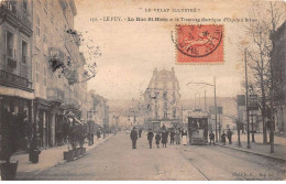 43.AM17132.Le Puy.N°130.Rue Saint Haon.Tramway électrique D'Espaly à Brives - Le Puy En Velay