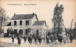 42 - FONTANES - SAN30556 - Ecole Et Mairie - Other & Unclassified