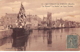 50 - SAINT VAAST LE HOUGUE - SAN32098 - Le Vapeur "La Sonde" Au Quai Vauban - Saint Vaast La Hougue