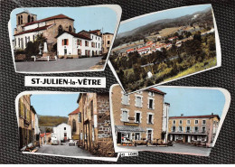 42 . N°kri10800. St Julien La Vetre .multivue .n°lu2   .edition Combier . Sm 10X15 Cm . - Other & Unclassified