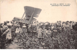 44 - ST CYR EN RETZ - SAN43564 - Atterrissage D'un Aéroplane - Autres & Non Classés