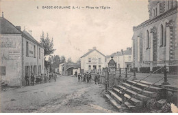 44 - BASSE GOULAINE - SAN43565 - Place De L'Eglise - Autres & Non Classés