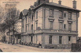 42 - MONTROND LES BAINS - SAN43533 - Hôtel De La Gare - Other & Unclassified