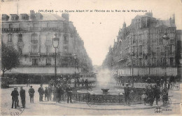45.AM18599.Orléans.N°115.Le Square Albert 1er Et Entrée De La Rue De La République - Orleans
