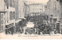 42.AM18575.Boen.Place Du Marché, Jour De Foire - Other & Unclassified