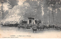 40 - LES LANDES - SAN34505 - Le Départ Pour Le Pâturage - Agriculture - Other & Unclassified