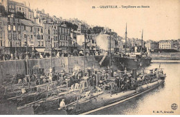 50 - GRANVILLE - SAN34615 - Torpilleurs Au Bassin - Granville