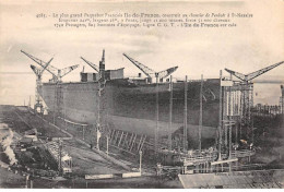 44 - ST NAZAIRE - SAN52784 - Le Paquebot Ile De France Construit Au Chantier De Penhoët - Saint Nazaire