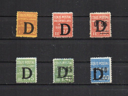 FRANCE - FR2056 - Colis Postaux - 1938 - N*/(*) -  Charnière - Surcharge D - Mint/Hinged