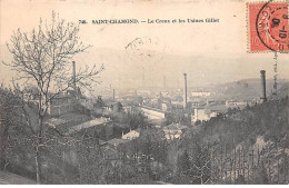 42 - SAINT CHAMOND - SAN47408 - Le Creux Et Les Usines Gillet - Saint Chamond