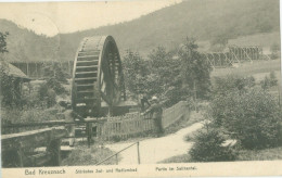 Bad Kreuznach 1913; Stärkstes Sol- Und Raiumbad. Partie Im Salinental - Gelaufen. (Ph. Does & Söhne - Bad Kreuznach) - Bad Kreuznach