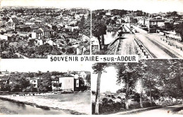 40 - AIRE SUR ADOUR - SAN46220 - Vue Générale - Le Pont Et Entrée De La Ville - Le Barrage - CPSM 14x9 Cm - Aire