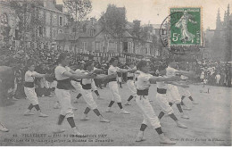 50 - VILLEDIEU - SAN46291 - Fête Du 22 Septembre 1907 - Exercices De Gymnastique Par La Société De Granville - Villedieu