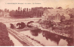 50-SAN59253-PONTORSON.La Rivière.Le Couesnon - Pontorson