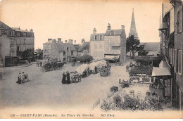 50-SAN59275-SAINT PAIR SUR MER.La Place Du Marché.Agriculture - Saint Pair Sur Mer