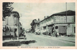 47-AM21915.Miramont-de-Guyenne.N°18.Avenue De La Gare - Andere & Zonder Classificatie