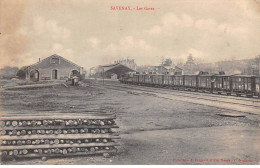 44-SAN59131-SAVENAY.Les Gares.Train - Sonstige & Ohne Zuordnung