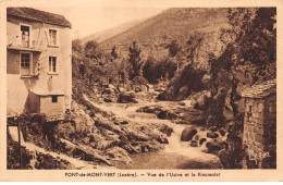 48-SAN59153-LE PONT DE MONTVERT.Vue De L'Usine Et Le Rieumalet.Pli - Le Pont De Montvert