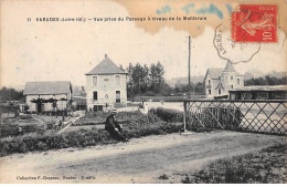 44.SAN58956.Loire Atlantique.Varades.Vue Prise Du Passage à Niveau De La Meilleraie - Varades