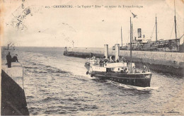 50 - CHERBOURG - SAN52850 - Le Vapeur "Seine" Au Retour Du Transatlantique - Cherbourg
