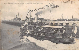 50 - CHERBOURG - SAN49060 - Le Vapeur "Wilkommen" Sortant Des Jetées - Cherbourg
