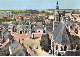 41 - SAN60632 - LA VILLE AUX CLERCS - L'Eglise Et La Place - Lapie 3 - CPSM 10x15 Cm - Other & Unclassified