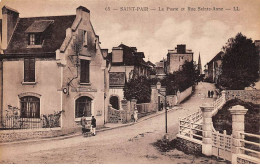 50-AM22033.Saint Pair Sur Mer.N°65.La Poste Et Rue Sainte Anne - Saint Pair Sur Mer