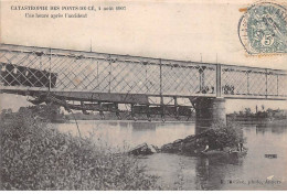 49-AM22003.Ponts De Cé.Catastrophe Des Ponts De Cé 4 Aout 1907.Une Heure Après L'accident - Autres & Non Classés