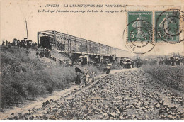 49-AM21998.Ponts De Cé.N°4.Catastrophe Du 4 Aout 1907.Le Pont Qui S'écroula Au Passage Du Train De Voyageurs - Autres & Non Classés