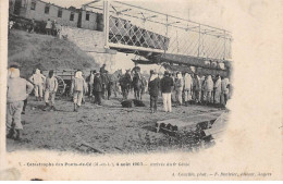 49-AM21989.Ponts De Cé.N°7.Catastrophe Du 4 Aout 1907.arrivée Du 6ième Génie - Autres & Non Classés