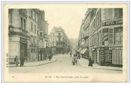 41.BLOIS.RUE DENIS-PAPIN, PRISE DU PONT.Grd HOTEL D'AN......... - Blois