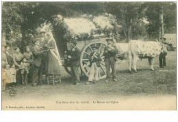 40.UNE NOCE DANS LES LANDES.n°31873.LE RETOUR DE L'EGLISE - Sonstige & Ohne Zuordnung