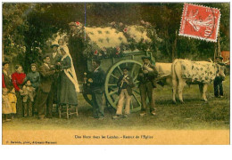 40.UNE NOCE DANS LES LANDES.n°15504.RETOUR DE L'EGLISE - Autres & Non Classés