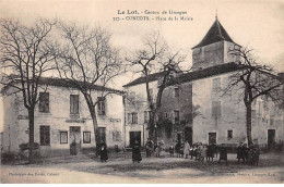 46 - CONCOTS - SAN65304 - Place De La Mairie - Andere & Zonder Classificatie