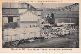 42 - SAN62815 - ST CHAMOND - Compagnie Des Forges Et Aciérie De La Marine Et D'Homécourt è Matériel De 305 M/m Sur... - Saint Chamond