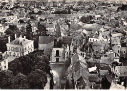 49 - SAN61617 - DOUE LA FONTAINE - L'Eglise St Pierre Et Le Centre - Lapie - CPSM 10x15 Cm - Doue La Fontaine